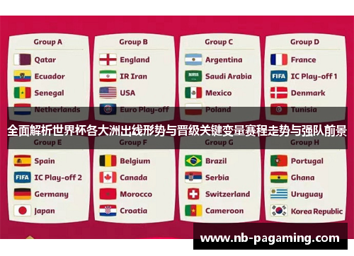 全面解析世界杯各大洲出线形势与晋级关键变量赛程走势与强队前景